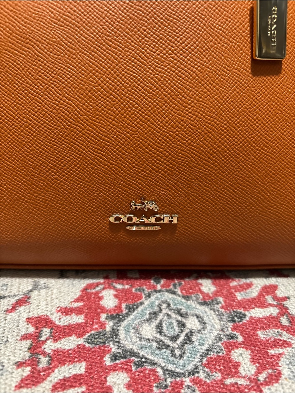 NWOT - Coach Katy Pebbled Leather Satchel - Picture 5 of 10